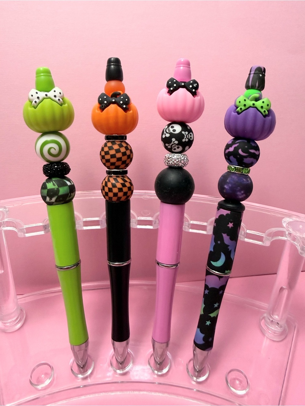 New Beaded Pumpkin Pens
